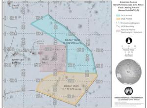 See enlarged version of map at end of story. DEEP SEA MINING LEASE AREA