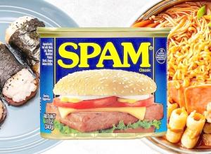 SPAM can with misubi