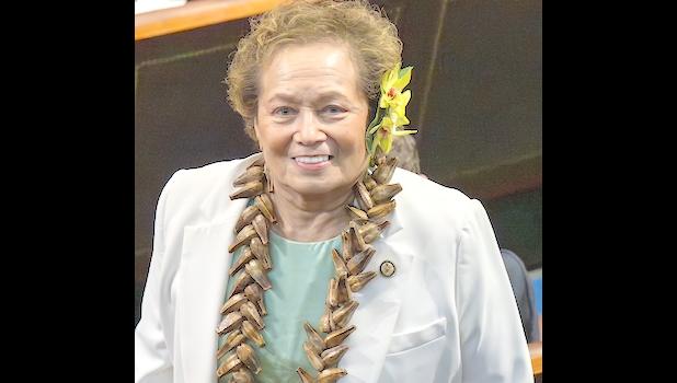 Congresswoman Uifa’atali Aumua Amata