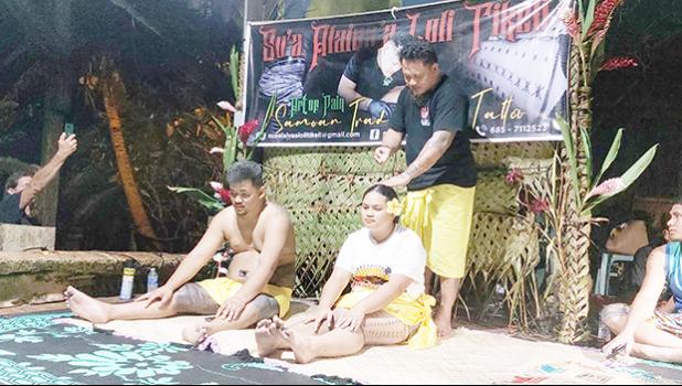 Ritual ceremony samaga pe'a 