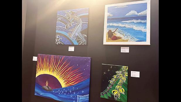 art work at Moso’oi Festival of Arts & Humanities Art Gala