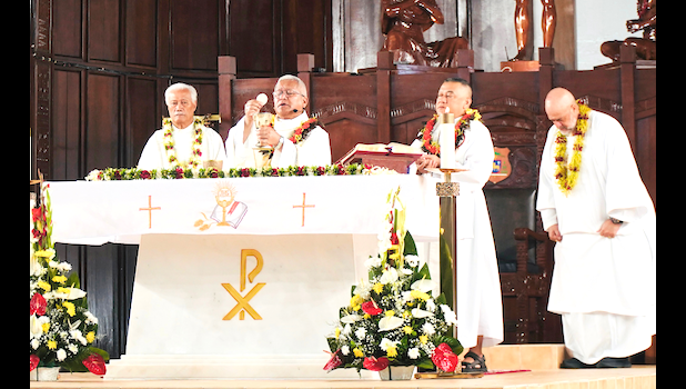 Liturgical Mass celebrating the feast of St. John Vianney