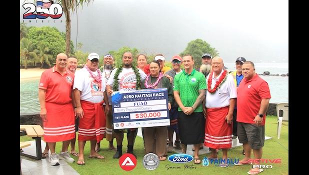 A group photo taken after the Captains meeting
