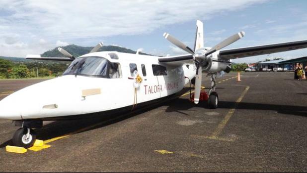 Talofa Airways plane  [RNZI]