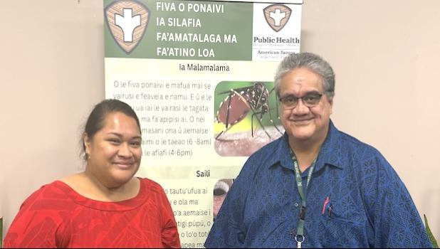 Dr. Mata'uitafa Faiai and Dr. Saipale Fuimaono