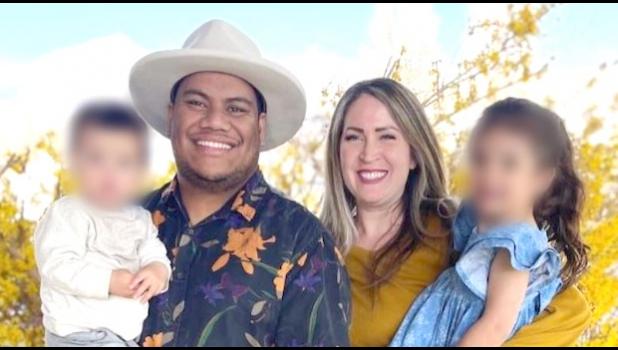 Arthur Folasa Ah Loo and family