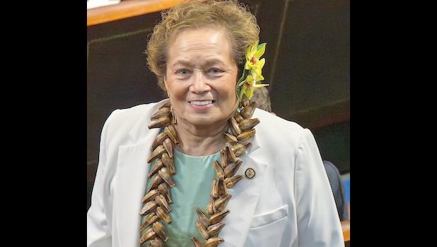“More important than the grant amount is the assurance that an essential health service is available as needed at our LBJ Tropical Medical Center,” said Congresswoman Uifa’atali Amata. Congresswoman Uifa’atali Amata
