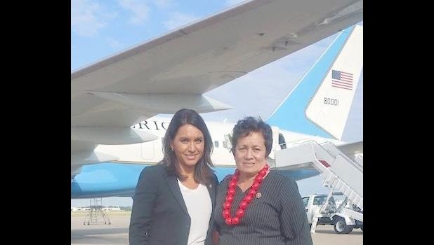 Tulsi Gabbard and Amata