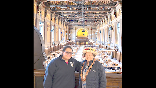 Amata with Dr. Mata’uitafā Temukisa Solomona Fai’ai