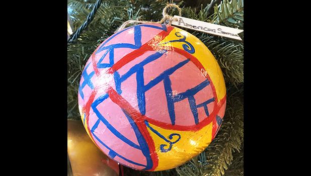 FHS handmade Christmas ornament