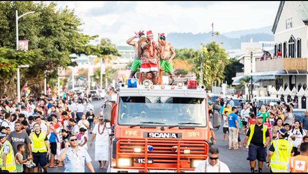 Apia christmas parade