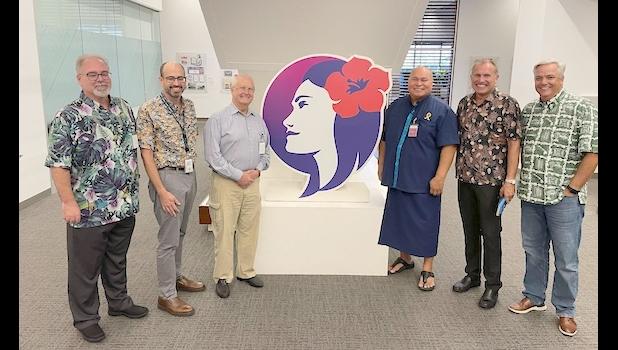 ASG personnel led by Chief of Staff Loa Tuimavave Tauapa’i Laupola with HAL