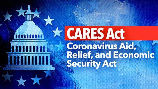 CARES act logo