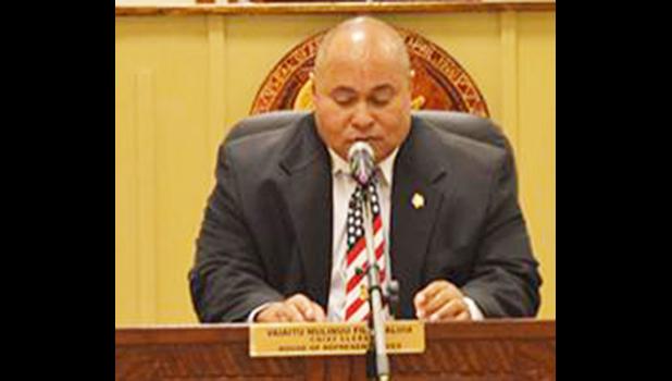  Governor’s Chief of Staff, Loa Tauapai Laupola
