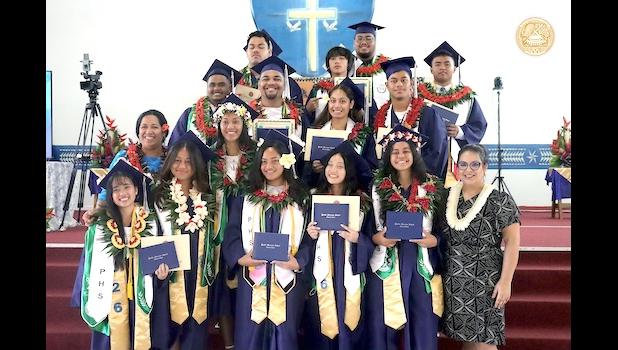 Pacific Horizons School graduates 2026