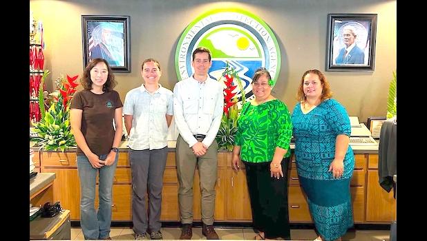 Dr. Julie Song (left), with other participants