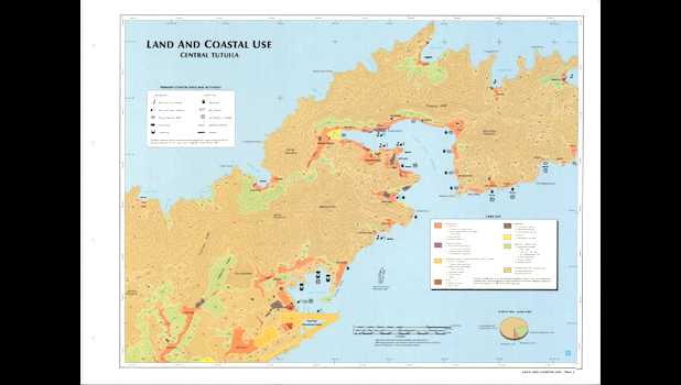 Coastal zone map