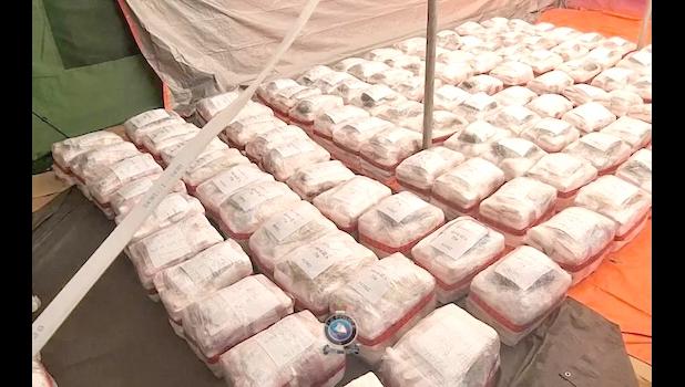 Cocaine parcels seized by Fiji Police 