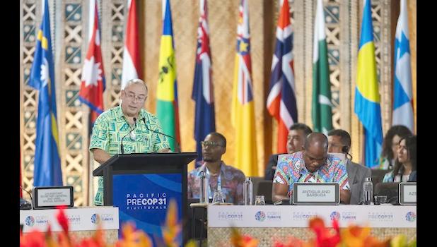 Cook Islands Prime Minister Mark Brown 