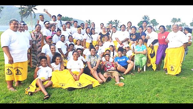  East Side Zone cricket team members of the Diocese of Samoa Pago Pago