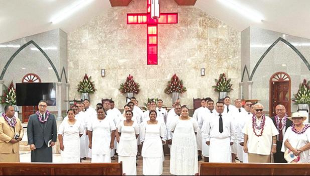 Sunday’s Corrections Academy church service
