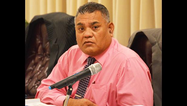DOH Acting Director, Vesi Talalelei Fautanu Jr 