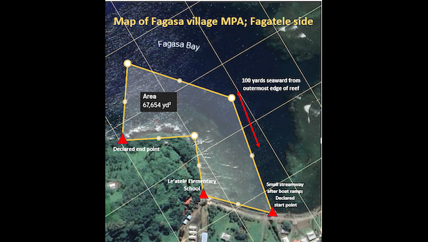 FAGASA VILLAGA MARINE PROTECTED AREA