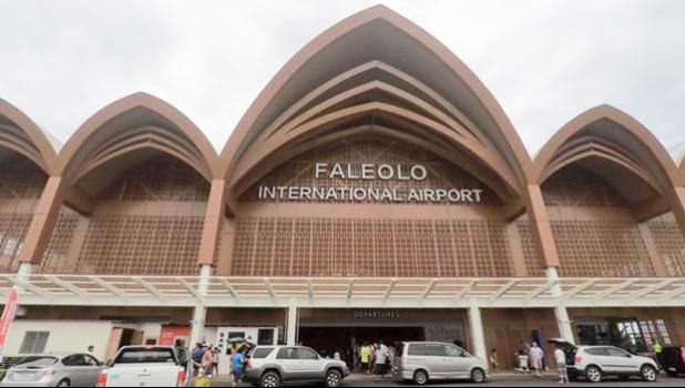 Faleolo International Airport in Samoa