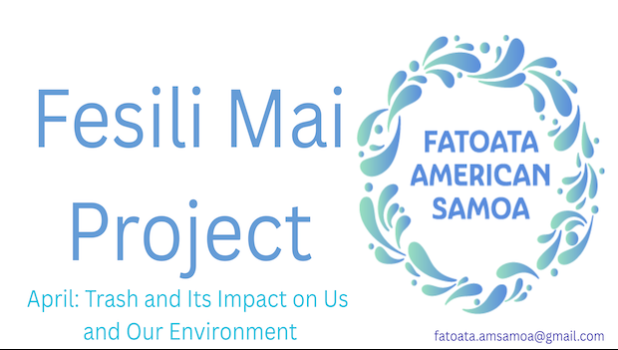 Encouraging community participation and implementing sustainable practices can significantly reduce the harmful effects of trash. Fesili Mai banner