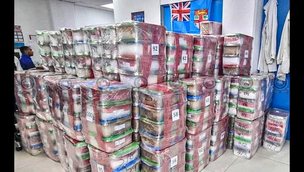 About 1.1 tonnes of methamphetamine