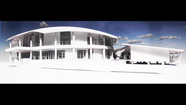 The House version of the bill is now assigned to the House Education committee for a hearing. Pictured is the most recent rendering of the Fono Building under construction. Rendering of Fono building under construction
