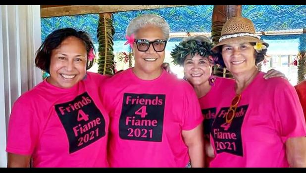 The "gals", as Fiame calls them, will continue to be a big help. "They aren't my shadow cabinet, but I value their opinion on issues," she says. FRIENDS 4 FIAME