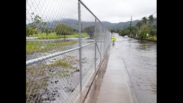 Golf Course flooding