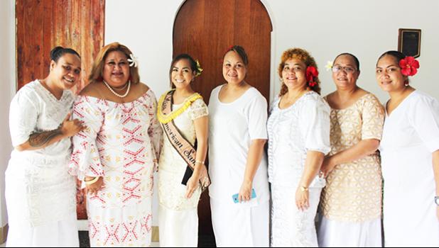 The hosting crew, the staff of the Department of Youth and Women’s Affairs (DYWA) along with the Miss American Samoa