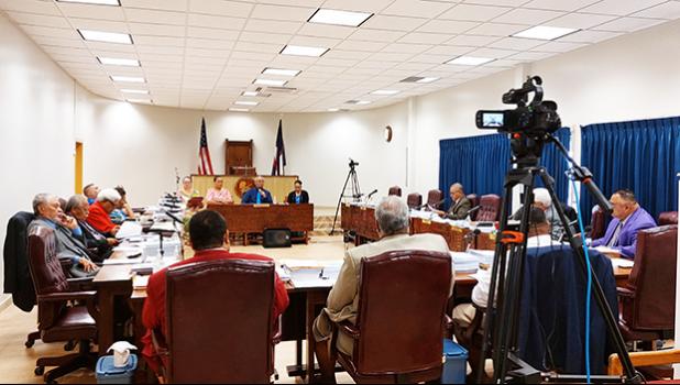 Witnesses from the Governor's Office presenting at House hearing