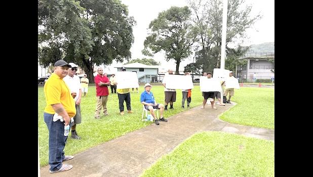 A peaceful protest