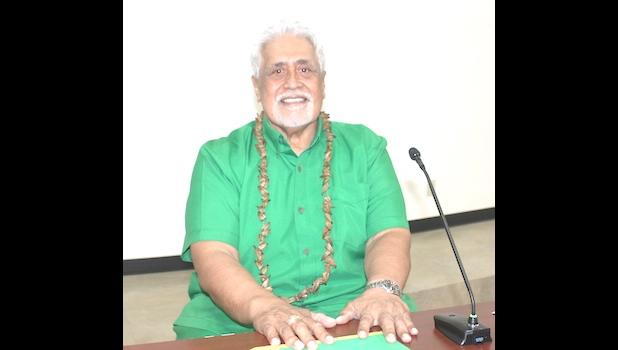 Manu'a District Governor Poumele Apisa Galea'