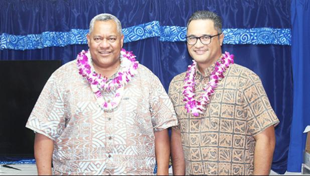 "On behalf of the Lieutenant Governor, I would like to extend our deepest condolences to the families who are experiencing this unexpected loss this holiday season. I would also like to extend our thoughts and prayers to those affected from the Independent State of Samoa. Too many lives are lost and cut short, and we will fight to keep our streets safe from impaired and reckless driving," the Governor said in a press release yesterday. Gov. Lemanu Peleti Mauga and Lt. Gov. Talauega Eleasalo Ale (left)