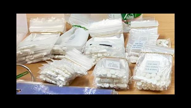 Baggies of Lymphatic Filariasis pills