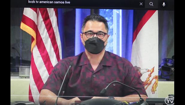 According to the Lt. Governor, restaurants need to work with the Emergency Operation Center (EOC) on their plans to operate and probably the next COVID-19 declaration will ease some of those restrictions. Lt. Gov. Talauega Eleasalo V. Ale
