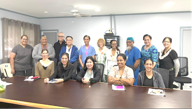UH visiting team members include: Dr. Claire Wright, Dr. Curtis Lowrey, Dr. Gingerlei Porter, Dr. La-Tisha Fraizer, Larenda Casey, RDMS and Keahi Peters, BSPH.