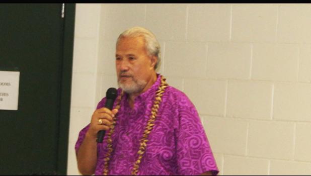 “If you see something that is out of place, take action, address it right then and there,” Mauga said to the village mayors. Mauga Tasi Asuega