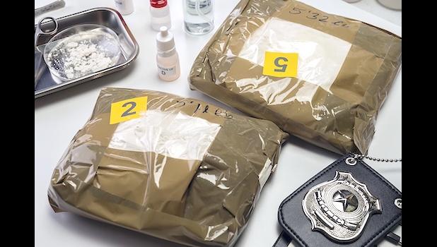 Packages of methamphetamine seized by Samoa Customs