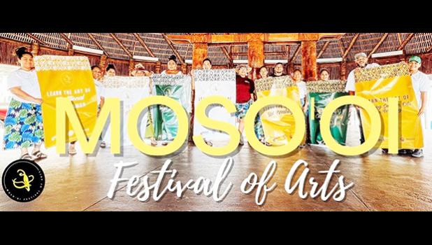 Banner for the 2022 “Moso’oi Festival of the Arts” held by ABLE members