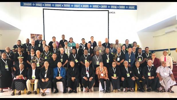 Pacific Church Leaders Meeting on Day 2 in Amerika Samoa Pacific church leaders