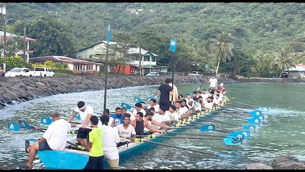 The 125th Flag Day 2025 celebration theme is “Ta Mau le Fa’amoemoe”. crew members of Paepaeulupo’o of Aua
