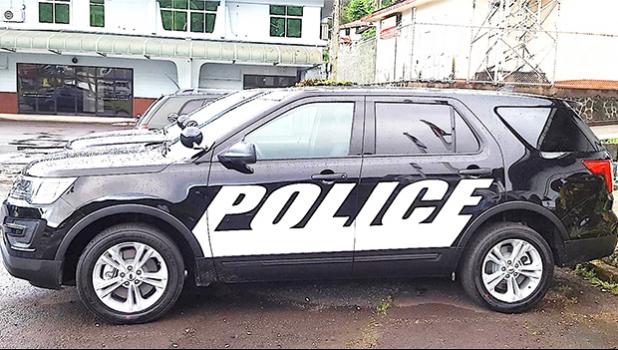 Police officers responded to the call and upon arrival at the scene, they met up with the victim who briefed the officers regarding the incident. POLICE CAR