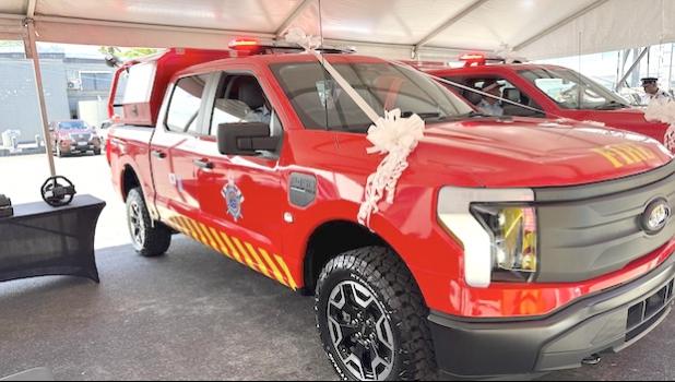 electric firetrucks