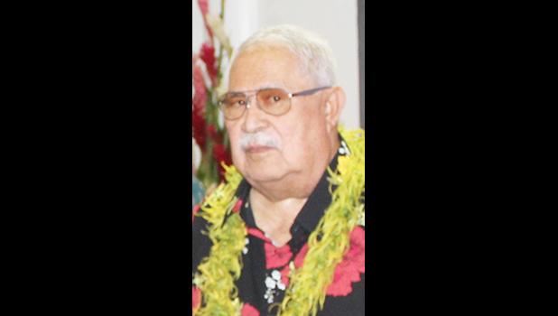 Senate President Tuaolo Manaia E. Fruean referred
