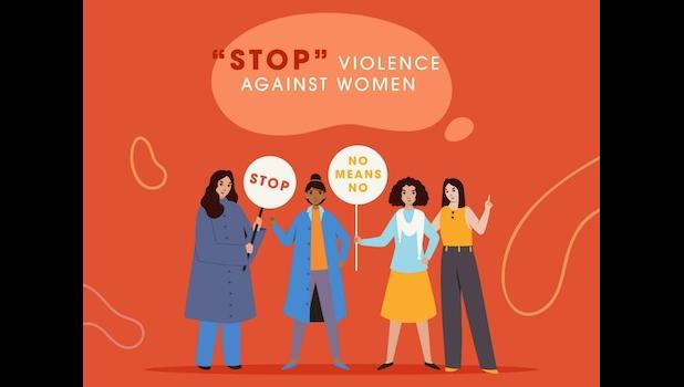STOP violence against women